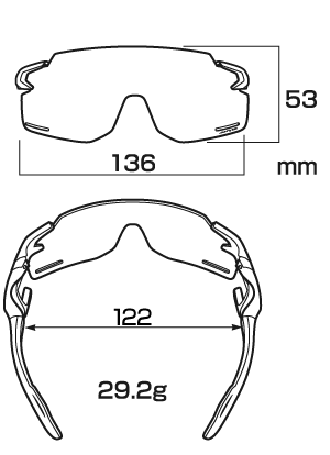 AirFly Lumen AF-301BK size chart